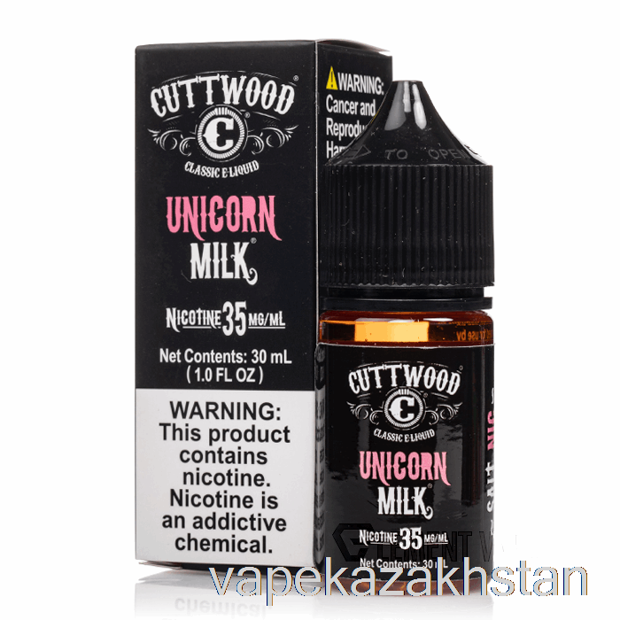 Vape Kazakhstan Unicorn Milk - Cuttwood Salts - 30mL 35mg